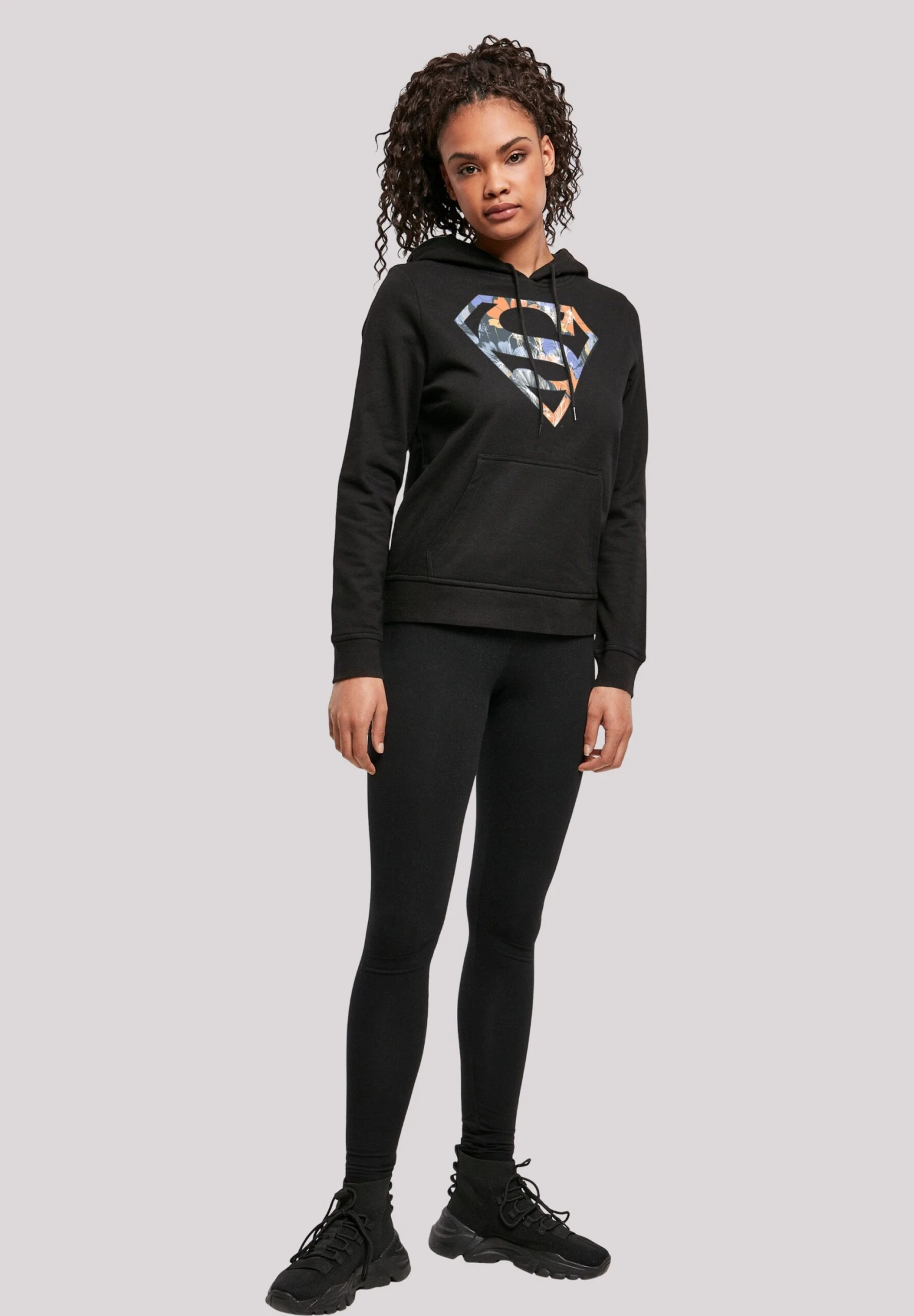 F4NT4STIC Dc Comics Superman Superheld- Sweater - Black 4 F4NT4STIC Dc Comics Superman Superheld- Sweater - Black - Afbeelding 2