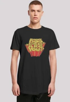 F4NT4STIC Scooby Doo Where Are You - T-Shirt Print - Black