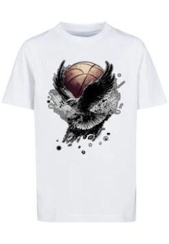 F4NT4STIC Basketball Adler - T-Shirt Print - Weiß -Olivia 027b3b2c25cf456b8a71ee58d61c9166