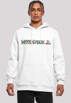 F4NT4STIC Woodstock Aztec - Hoodie - White
