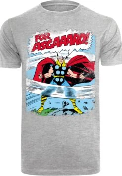 F4NT4STIC Marvel Thor Asgard - T-Shirt Print - Heather Grey -Olivia 0340393d50274ac4b28ef0c1fcc8ec00