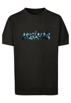 F4NT4STIC Dc Comics Aquaman Text Logo - T-Shirt Print - Black 14 F4NT4STIC Dc Comics Aquaman Text Logo - T-Shirt Print - Black -Olivia 0400d9c6a9ab43c680e269f5c116463b