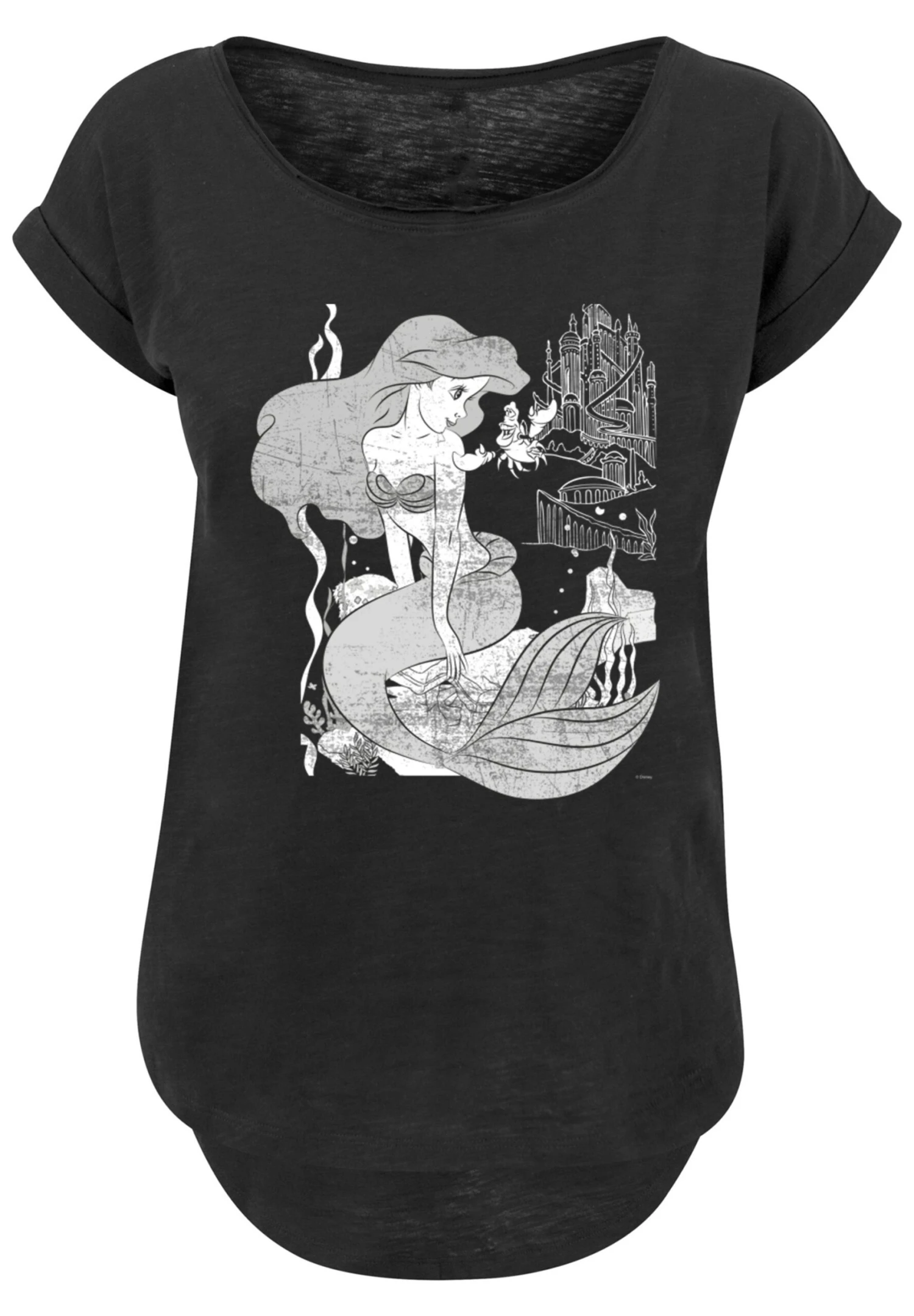 F4NT4STIC Disney Arielle Die Meerjungfrau - T-Shirt Print - Black 8 F4NT4STIC Disney Arielle Die Meerjungfrau - T-Shirt Print - Black - Afbeelding 6