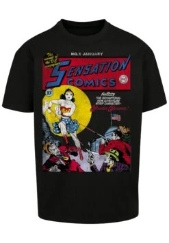F4NT4STIC Sensation Comics Issue Cover - T-Shirt Print - Black -Olivia 04578555d95040bc8dc9c78c4aad57ec