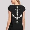 F4NT4STIC North Anchor Knut & Jan Hamburg - T-Shirt Print - Schwarz