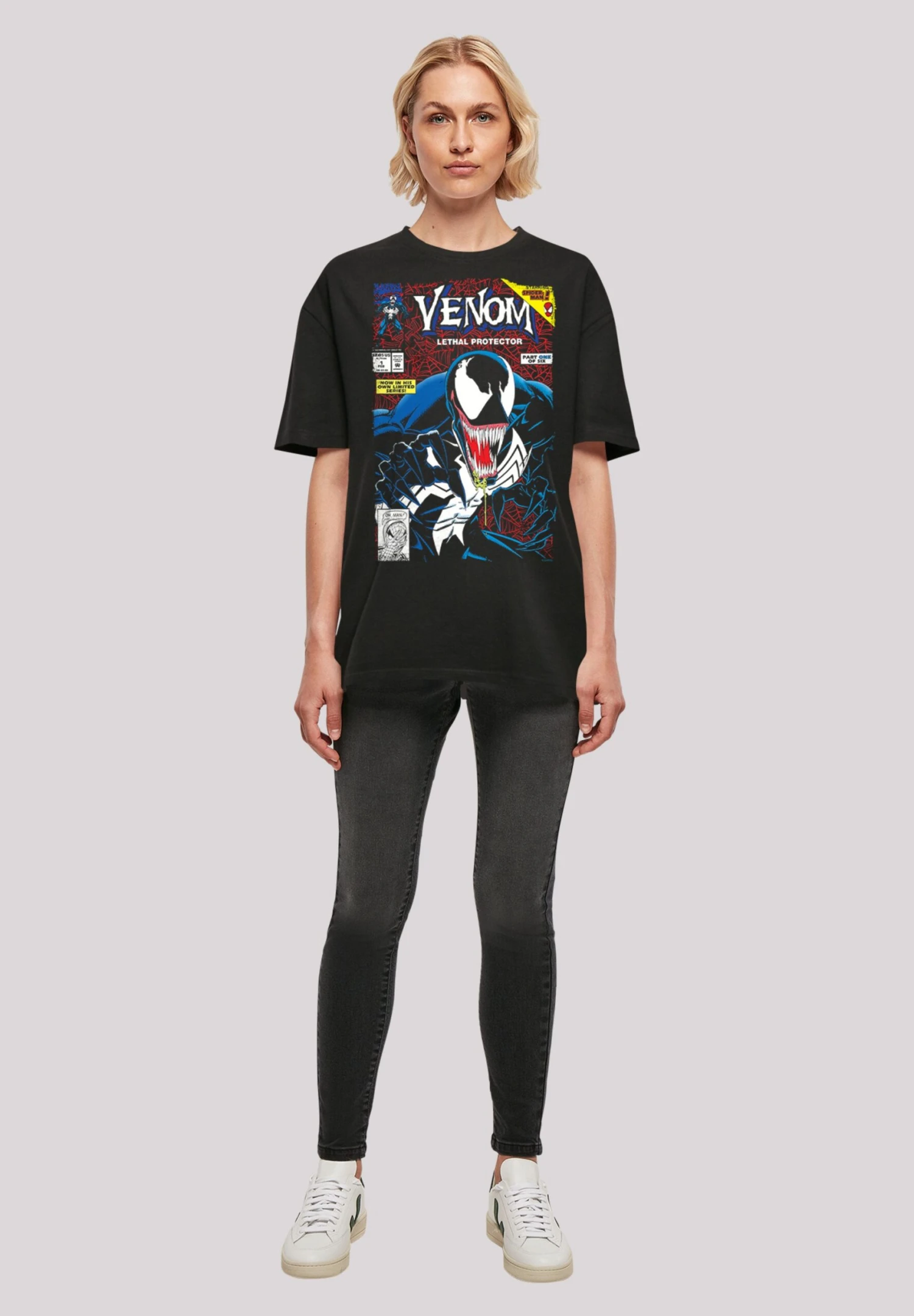 F4NT4STIC Marvel Comics- T-Shirt Print - Black 4 F4NT4STIC Marvel Comics- T-Shirt Print - Black - Afbeelding 2