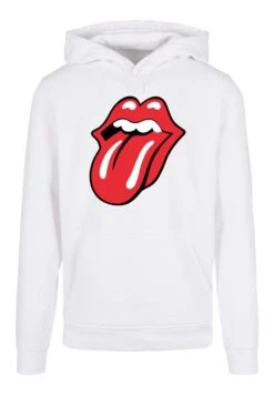 F4NT4STIC The Rolling Stones Rockband Classic Tongue - Hoodie - White -Olivia 0778cb14496c48fea9a583df6ddaf60c