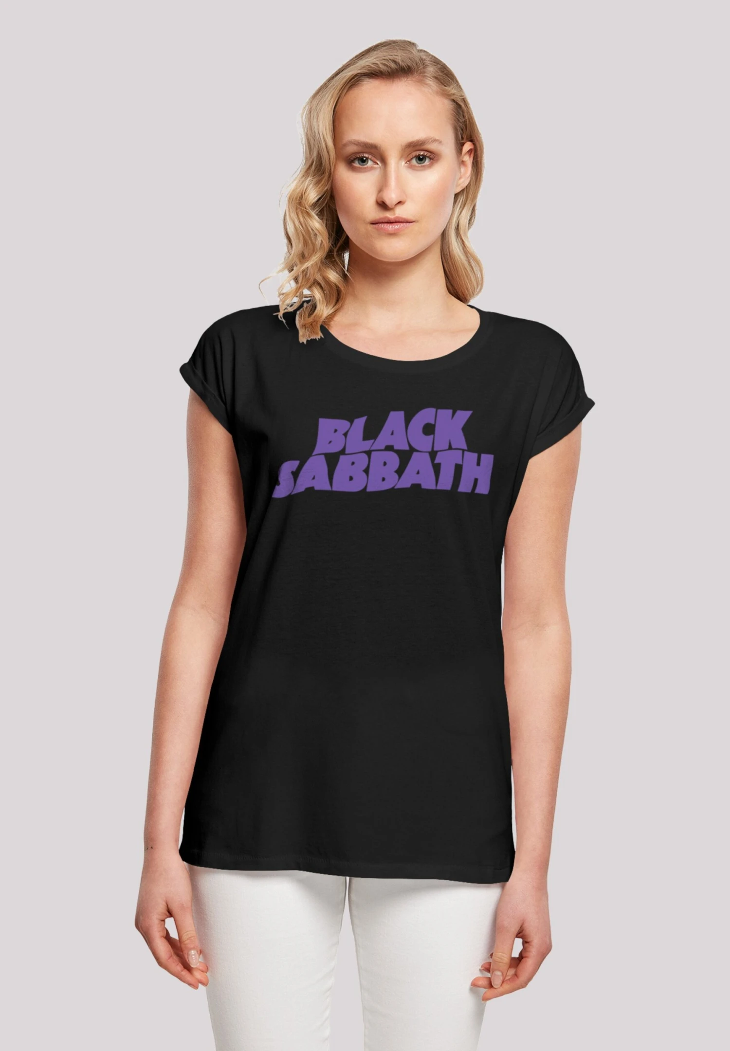 F4NT4STIC Black Sabbath - T-Shirt Print - Black 3 F4NT4STIC Black Sabbath - T-Shirt Print - Black