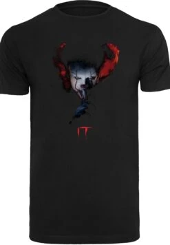F4NT4STIC It Pennywise Quiet - T-Shirt Print - Black -Olivia 0a0642bce9b14a92b1a3ccca3a1f3d77