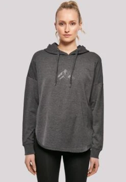 F4NT4STIC Mountain Berge Urlaub Winter Schnee Ski - Hoodie - Charcoal -Olivia 0a2a3bd519ae42309684321d9a536ae7
