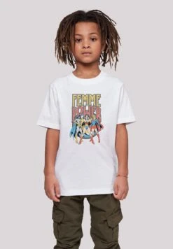F4NT4STIC Dc Comics SuperheldenWoman Femme Power - T-Shirt Print - White -Olivia 0a7ad1d0164640a481b4a5d29dda5ca9