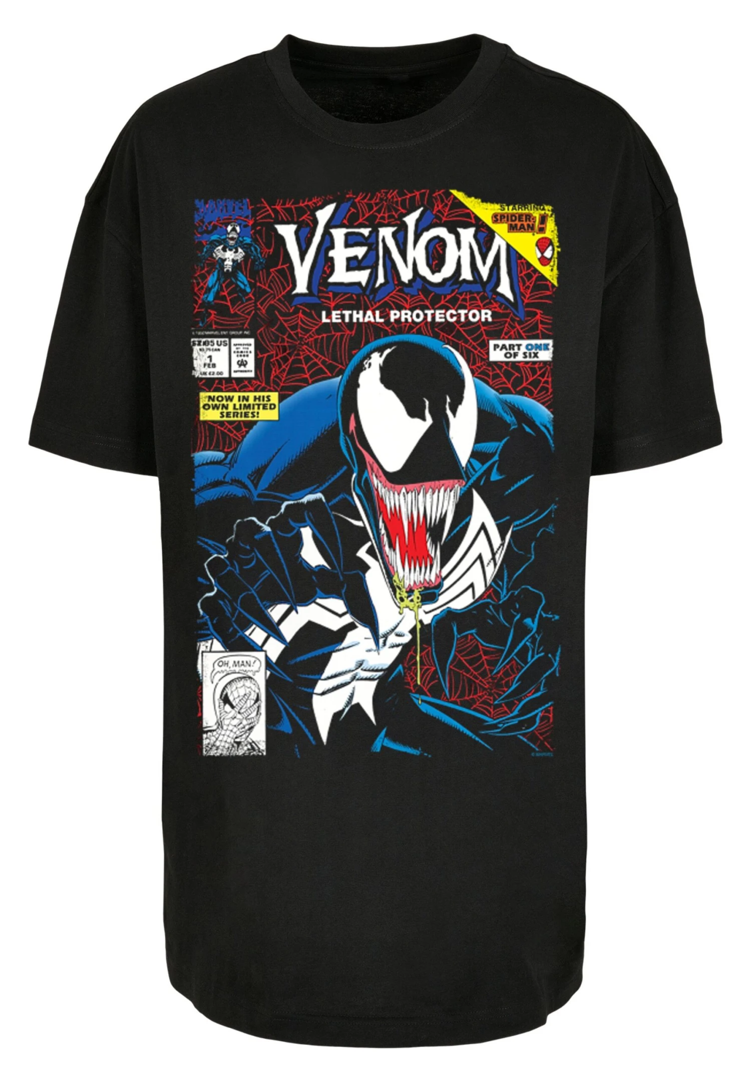 F4NT4STIC Marvel Comics- T-Shirt Print - Black 8 F4NT4STIC Marvel Comics- T-Shirt Print - Black - Afbeelding 6