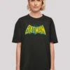 F4NT4STIC Dc Comics Batman Crackle - T-Shirt Print - Black -Olivia 0dadf9aef7f643199295a2d4cee01be9