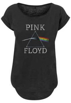 F4NT4STIC Pink Floyd Dark Side Of The Moon Prism Mond - T-Shirt Print - Black -Olivia 0e6cd3c8876042c0a3dfeddbba0075de