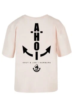 F4NT4STIC Ahoi Anker Knut Jan Hamburg - T-Shirt Print - Pink -Olivia 0e897541eb124c868517f7fb3fd5d458