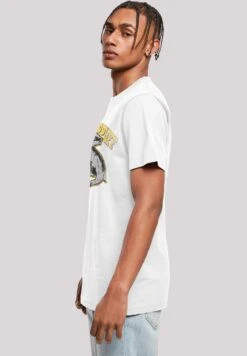 F4NT4STIC Harry Potter Hufflepuff Sport Emblem - T-Shirt Print - White -Olivia 0ebcecb0e15047f99fd8322f54e29d71