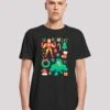 F4NT4STIC Marvel Universe Iron Man And Hulk Weihnachten - Premium Superhel - T-Shirt Print - Black -Olivia 0ee14554c58f440c9f328d078123b2a6