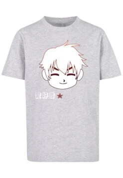 F4NT4STIC Manga Japan - T-Shirt Print - Heather Grey -Olivia 0eed778fe7e5431588b6d3642cf18a0a