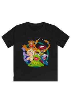 F4NT4STIC Disney Muppets - Premium Film Movie Tv Comic Fan Merch- T-Shirt Print - Black -Olivia 110addd45851449fa845ad4dafaff8a9