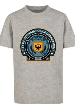 F4NT4STIC Dc Comis Superhelden Batman Gotham Police Dept - T-Shirt Print - Heather Grey -Olivia 11f95f3d5c674558bcd5eadde0fd3e25