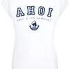 F4NT4STIC Ahoi Knut Jan Hamburg - T-Shirt Print - Weiß -Olivia 137723d71fc5431fae68d36c32211b1a