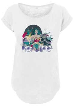 F4NT4STIC Dc Comics Justice League Heroine - T-Shirt Print - White 14 F4NT4STIC Dc Comics Justice League Heroine - T-Shirt Print - White -Olivia 137898dcda7b4d30ac31247cf7ac19ec
