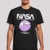 F4NT4STIC Nasa Shuttle Orbit - T-Shirt Print - Black -Olivia 1381c6c11bae4408878de17fe0fb3aa4