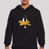 F4NT4STIC Looney Tunes Daffy Duck Big Face - Hoodie - Black 1 F4NT4STIC Looney Tunes Daffy Duck Big Face - Hoodie - Black -Olivia 138aeb0a78bf42d0a82031be247c038a