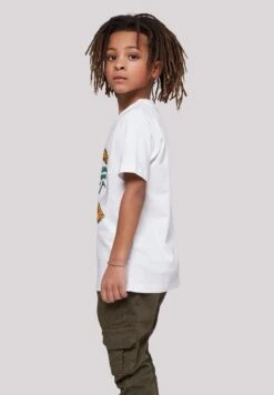 F4NT4STIC Die Familie Feuerstein Fred Yabba Dabba Doo - T-Shirt Print - White -Olivia 144050073f344296ab77e458c0ec13cc