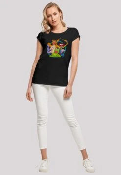 F4NT4STIC Disney Die Muppets Group Circle - T-Shirt Print - Black -Olivia 16c12e6fa7e04afdb124f70f9b04d7ae
