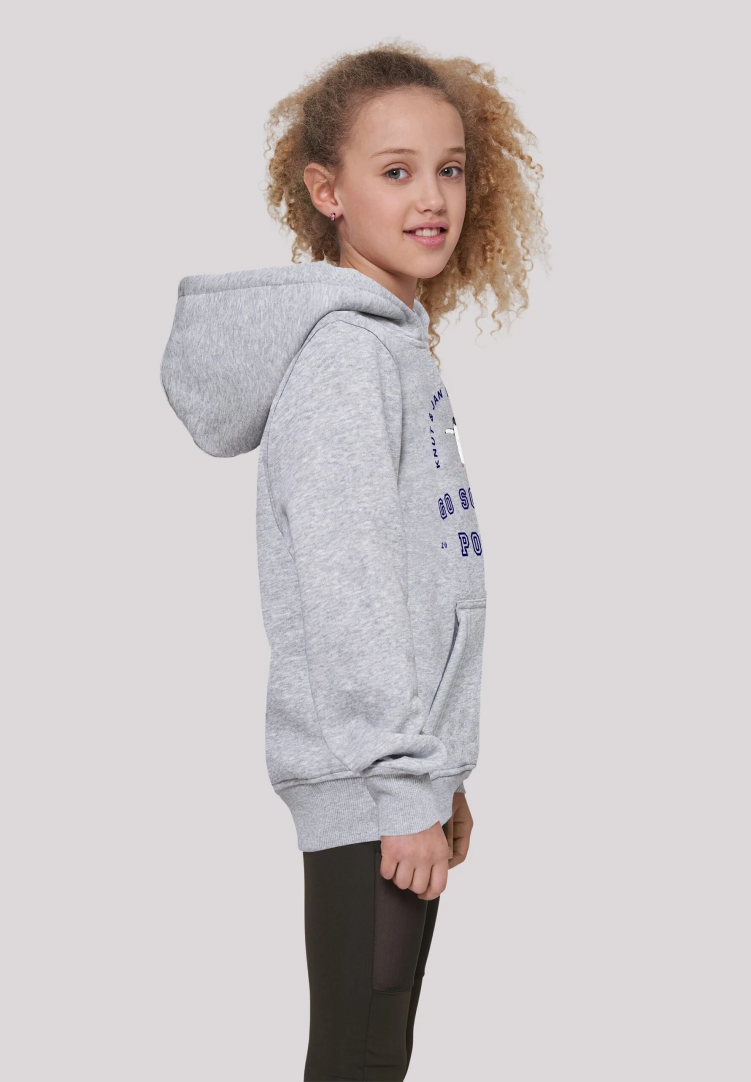 F4NT4STIC Pinguin Knut Jan Hamburg - Hoodie - Heather Grey 6 F4NT4STIC Pinguin Knut Jan Hamburg - Hoodie - Heather Grey - Afbeelding 4