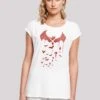 F4NT4STIC Dc Comics Batman - T-Shirt Print - White -Olivia 180974604d75417e97e24e887c026713