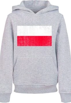 F4NT4STIC Polen Flagge Distressed - Hoodie - Heather Grey 14 F4NT4STIC Polen Flagge Distressed - Hoodie - Heather Grey -Olivia 182ec80db9f34107b2475989b2844d05