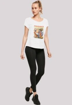 F4NT4STIC Disney Bambi Klopfer - T-Shirt Print - White -Olivia 188adad9ba294a9894a2a93e9713c22a