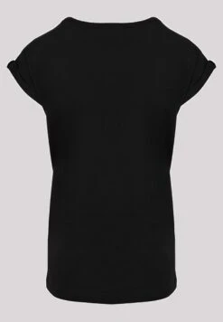 F4NT4STIC Friends Central Perk Sketch -With Extended Shou - T-Shirt Print - Black -Olivia 1906390bb8cd40948c84bd9c8d953e7b