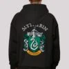 F4NT4STIC Harry Potter Slytherin Logo - Sweater - Black