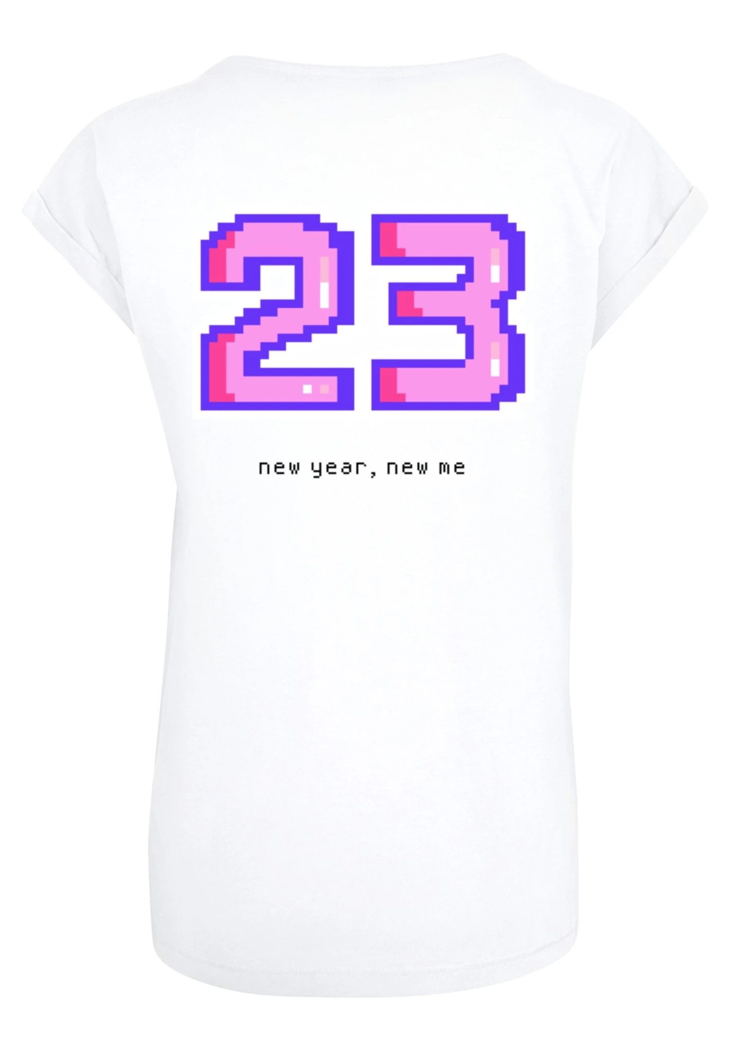 F4NT4STIC Silvester Party Happy People Only - T-Shirt Print - White 9 F4NT4STIC Silvester Party Happy People Only - T-Shirt Print - White - Afbeelding 7