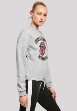 F4NT4STIC The Rolling Stones Tour '78 - Sweater - Heather Grey -Olivia 196fc406f59f413bb9dba502384f3355