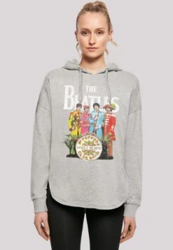 F4NT4STIC The Beatles Band Sgt Pepper- Hoodie - Grey