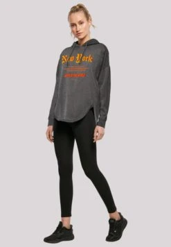 F4NT4STIC New York Oversize- Hoodie - Charcoal -Olivia 1af7882af5b74e008d6101204c279b07