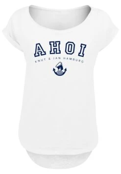 F4NT4STIC Ahoi Knut & Jan Hamburg - T-Shirt Print - Weiß -Olivia 1b7df2ac227d4c03b942945aa98b0776