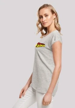 F4NT4STIC Dc Comics Superhelden Superman Telescopic Loco - T-Shirt Print - Heather Grey -Olivia 1ceb574183094d5895639d6637e7d15f