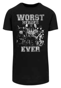 F4NT4STIC Suicide Squad Worst Heroes Ever - T-Shirt Print - Black -Olivia 1cf663d9fd2a457a92232339c03c7798