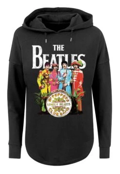 F4NT4STIC The Beatles Band Sgt Pepper- Hoodie - Black -Olivia 1d3e7ff6f54b4d95b9e9d9d139521187