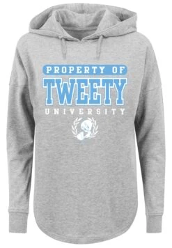 F4NT4STIC Looney Tunes Tweety Property Of University - Hoodie - Grey -Olivia 1d3e8e3a23934074931bf51af07b9d9c
