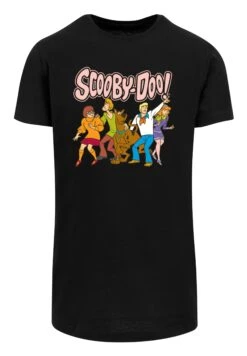 F4NT4STIC Scooby Doo Classic Group - T-Shirt Print - Black -Olivia 1e8f60902a9243cd8f698b00baed057b