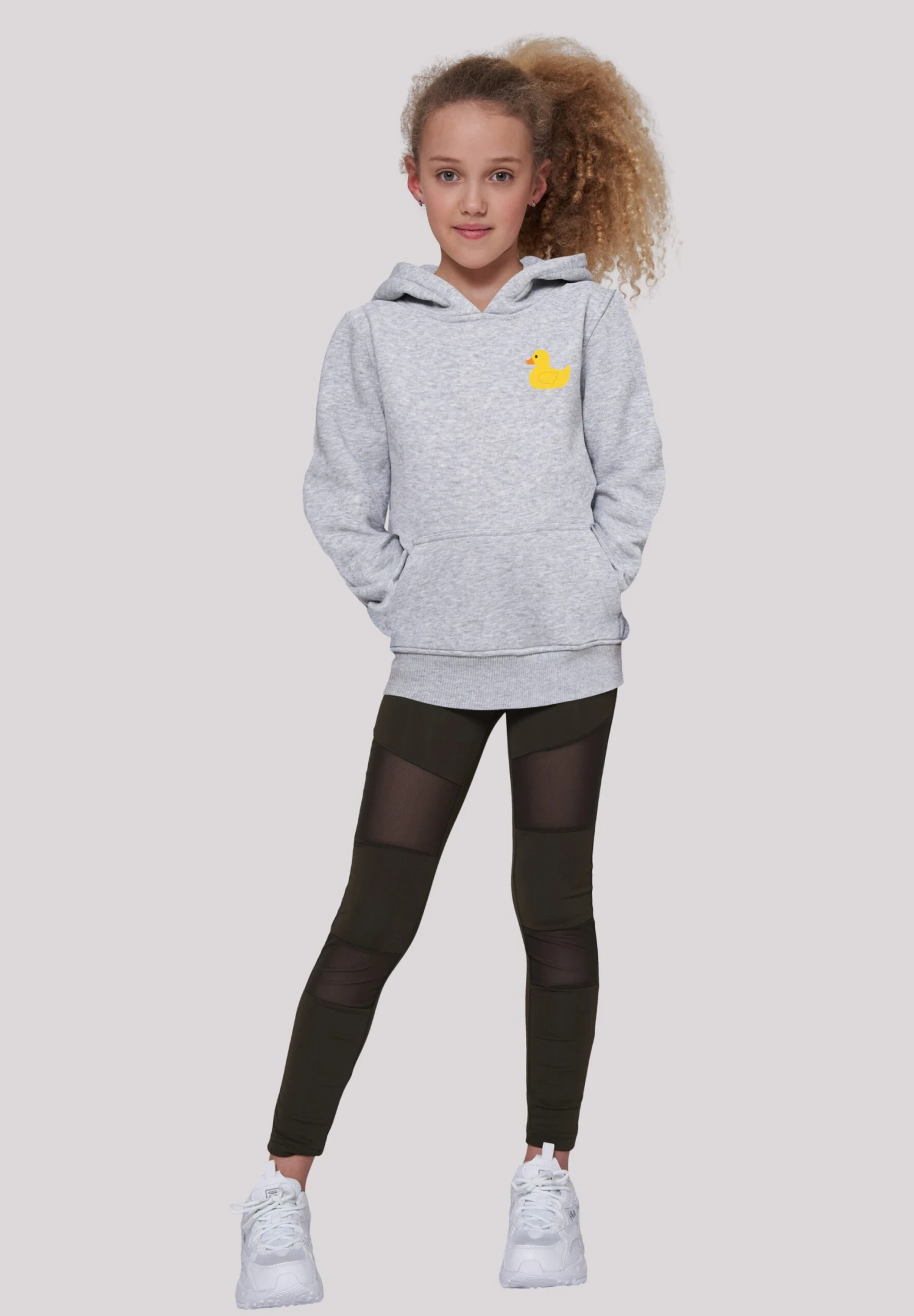 F4NT4STIC Rubber Duck- Hoodie - Heather Grey 3 F4NT4STIC Rubber Duck- Hoodie - Heather Grey