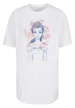 F4NT4STIC Belle Lumiere Sketch - T-Shirt Print - White 14 F4NT4STIC Belle Lumiere Sketch - T-Shirt Print - White -Olivia 1f7b113daaa444c68b551e8565133685