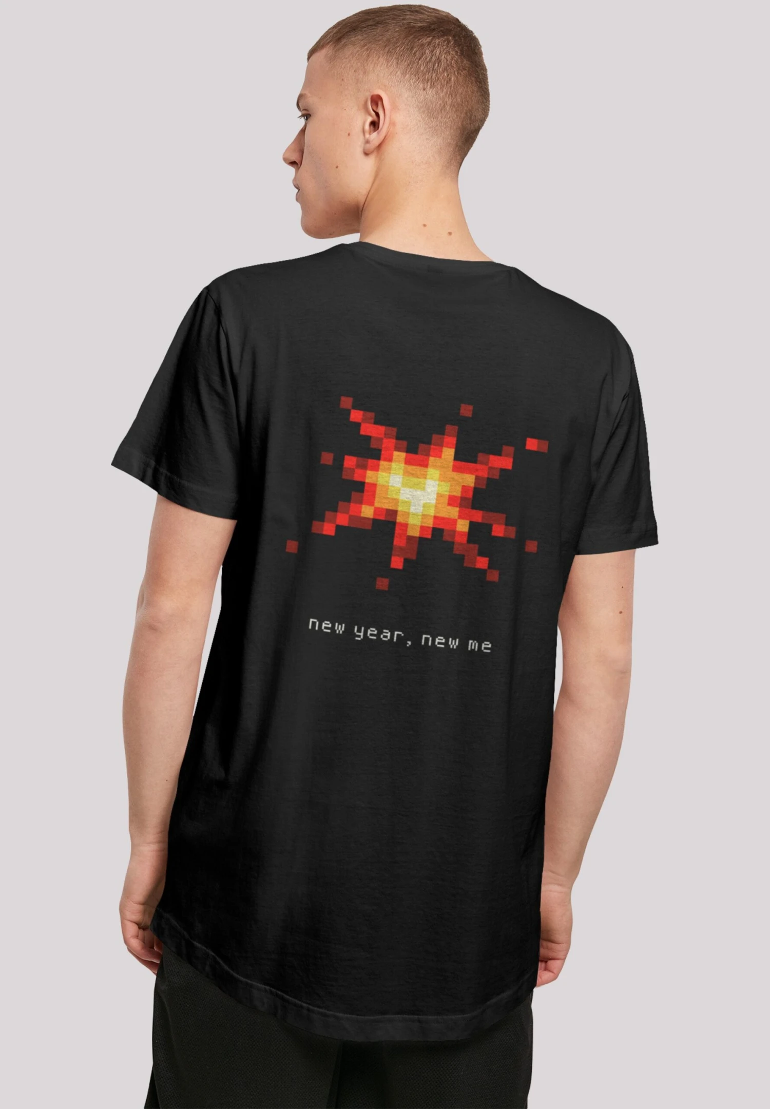 F4NT4STIC Silvester Party Happy People Only - T-Shirt Print - Black 3 F4NT4STIC Silvester Party Happy People Only - T-Shirt Print - Black