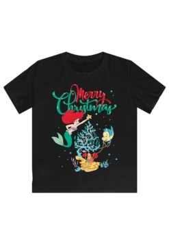 F4NT4STIC Disney Arielle Die Meerjungfrau Weihnachten Premium Film Movie - T-Shirt Print - Black -Olivia 1fdc34ccabcd4566aa0e1b65acf1d015